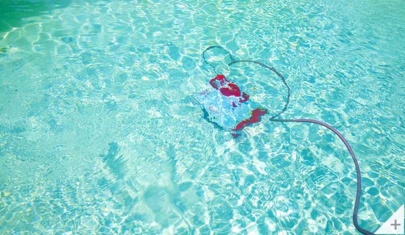 Robot piscina Falcon K100 per fondo foto 1