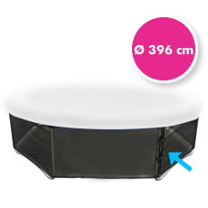 Rete di protezione inferiore per trampolino elastico 396 cm